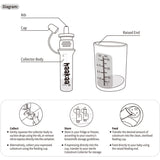 Haakaa Clear Colostrum Collector 6-Pack Incl. Silicone Cup