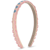 Konges Sløjd Buttercream Heart Embroidery Hairbrace
