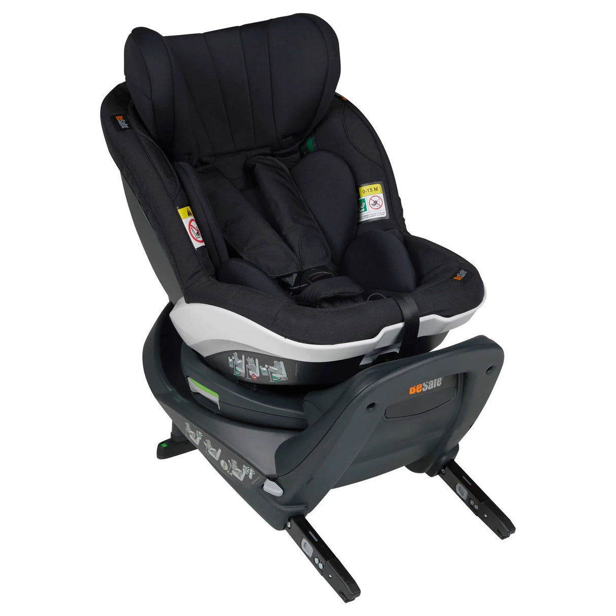 BeSafe Fresh Black Cab Izi Turn I-Size Car Seat