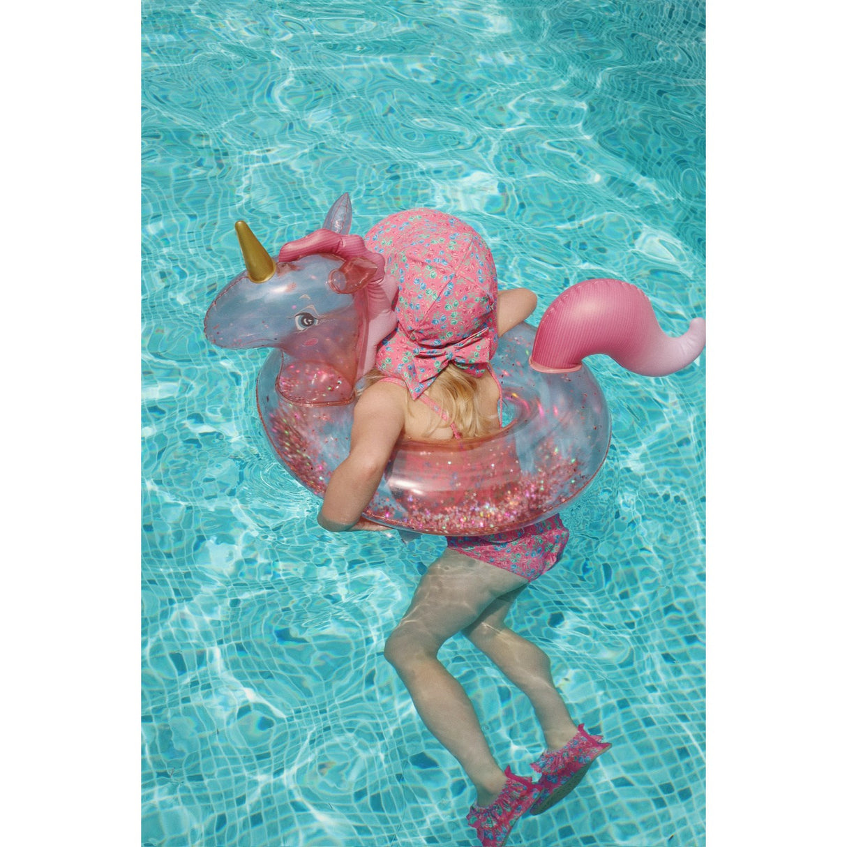 Konges Sløjd Pink Swim Ring Horn Stars