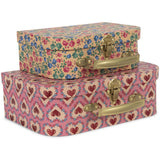 Konges Sløjd Pink 2 Pack Suitcase Fsc