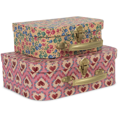 Konges Sløjd Pink 2 Pack Suitcase Fsc