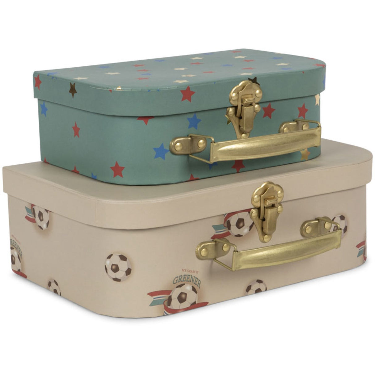 Konges Sløjd Off White/Kick It 2 Pack Suitcase Fsc