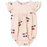 Konges Sløjd Ma Grande Cerise Pink Elin Romper Gots