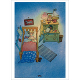 Poster & Frame Astrid Lindgren - Goodnight - Lotta On Troublemaker Street