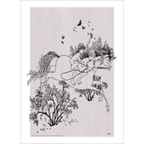 Poster & Frame Astrid Lindgren - Jumping - Mio My Son