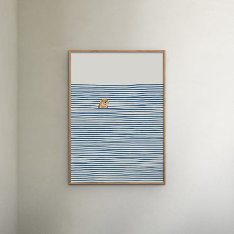 Poster & Frame Little Dean - Otter Pop