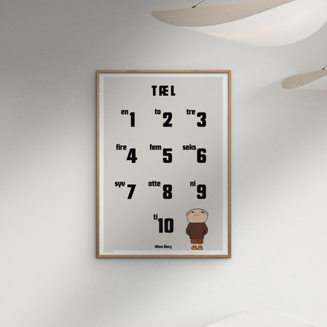 Poster & Frame Alfons Åberg - Alfons Åberg - Tæl