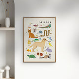 Poster & Frame Citatplakat - Kæledyr – Børneplakat