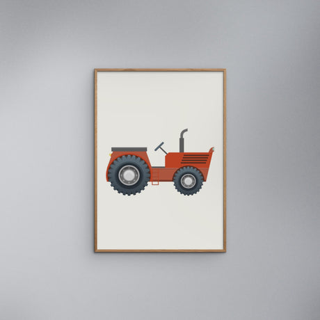 Poster & Frame Citatplakat - Traktorer Plakatsæt – Børneplakat 2/3