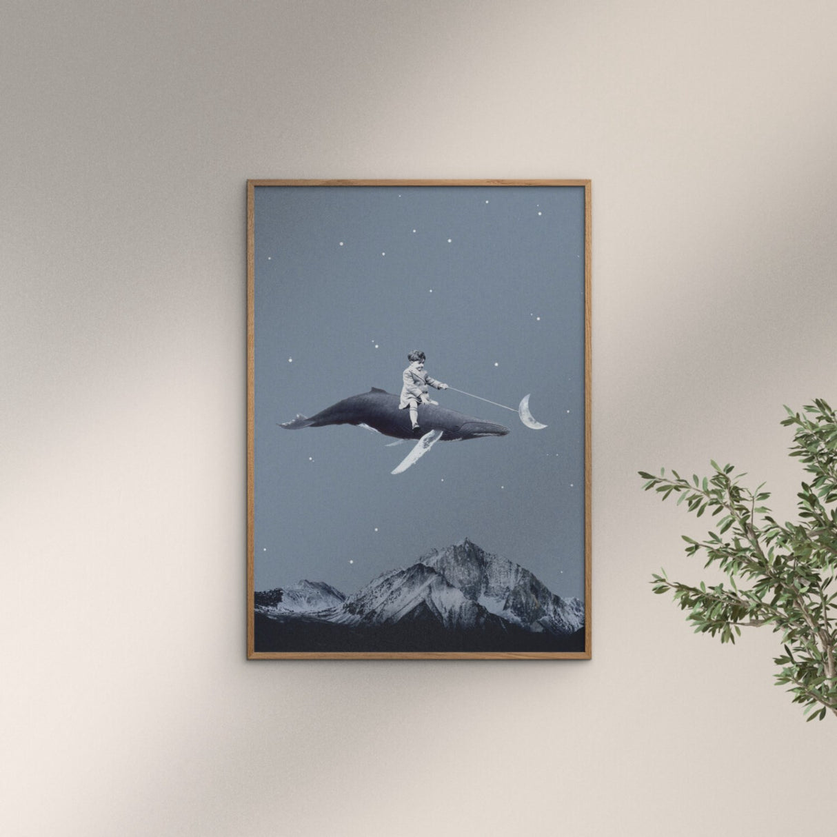 Poster & Frame Leon Maarten - Aim For The Moon