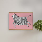 Poster & Frame Wild Apple - Zebra