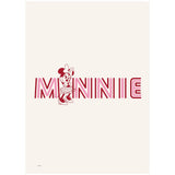 Poster & Frame Disney - Minnie Pink Letters