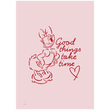 Poster & Frame Disney - Good Things Takes Time