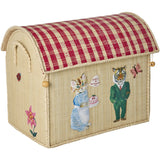 Rice Nathalie Lété Theme Raffia Toy Baskets 3-Pack