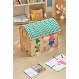 Rice Nathalie Lété Theme Raffia Toy Baskets 3-Pack