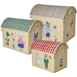 Rice Nathalie Lété Theme Raffia Toy Baskets 3-Pack