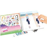 TOPModel Dress Me Up Sport Stickerbook