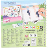 TOPModel Dress Me Up Sport Stickerbook