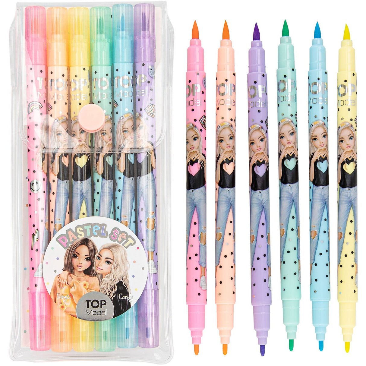 TOPModel Pastel Markers Handlettering