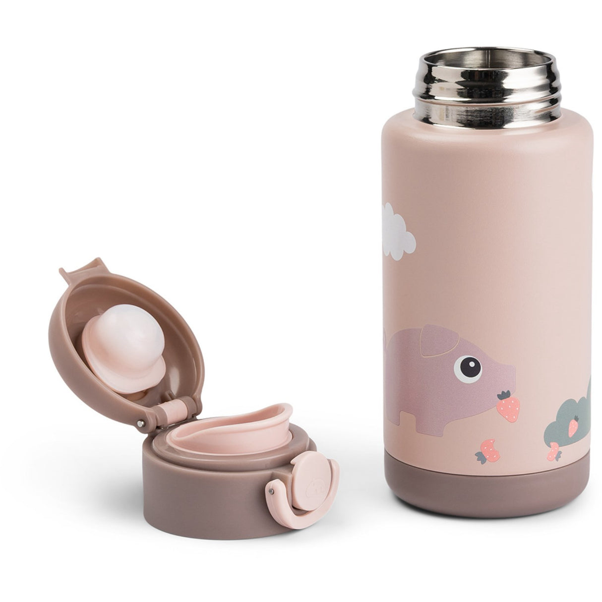 DonebyDeer Powder Thermal Bottle Tiny Farm 340 Ml