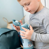 DonebyDeer Blue Thermal Bottle Tiny Farm 340 Ml