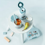 DonebyDeer Blue Thermal Bottle Tiny Farm 340 Ml