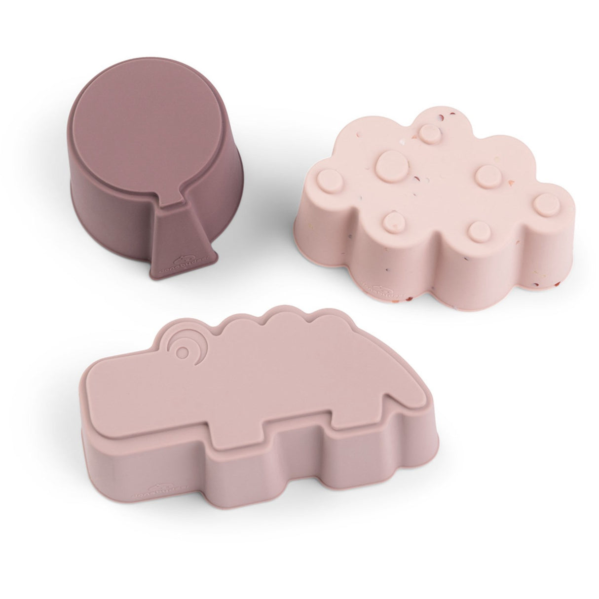 DonebyDeer Powder Silicone Molds 3-pack Happy Clouds