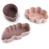 DonebyDeer Powder Silicone Molds 3-pack Happy Clouds