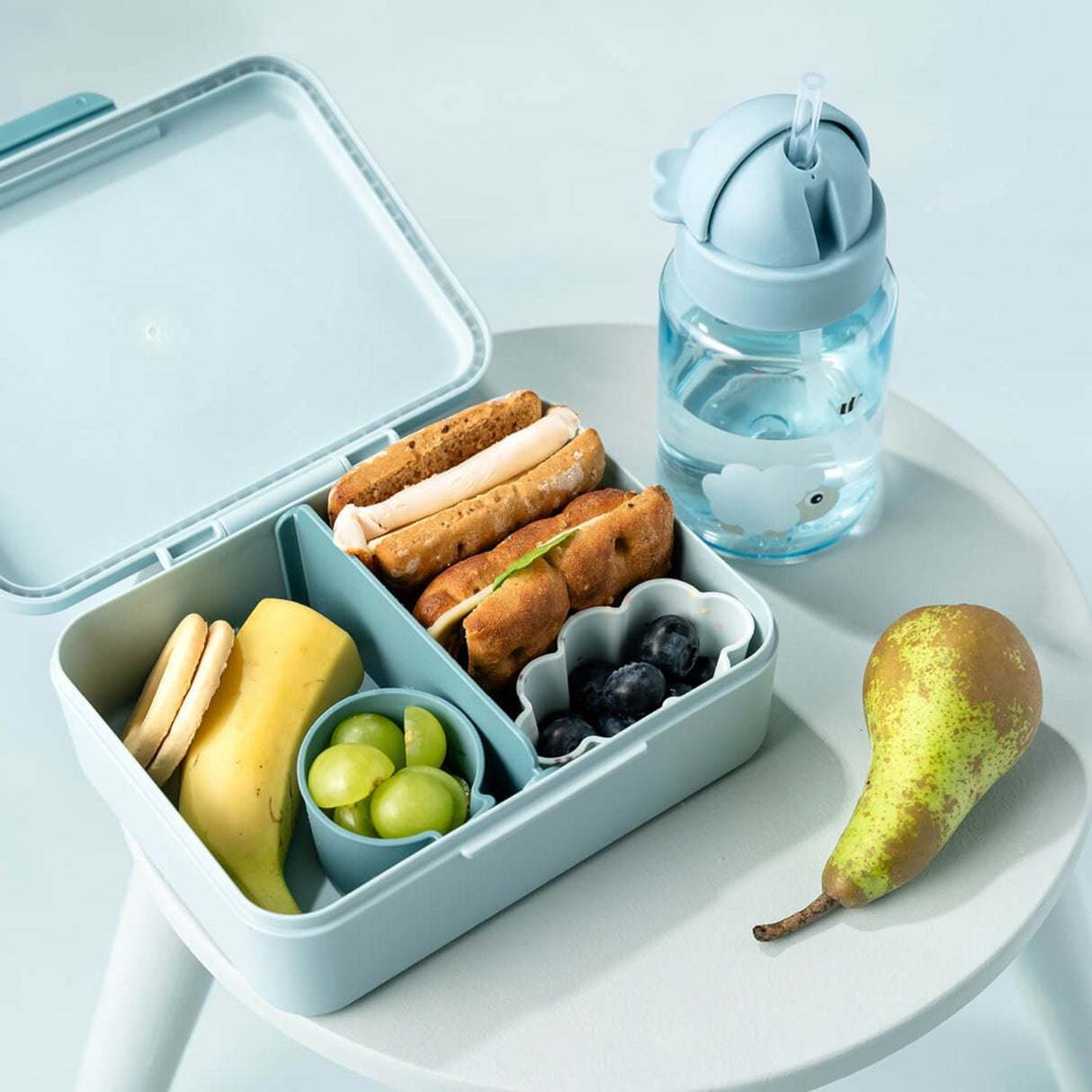 DonebyDeer Blue Silicone Molds 3-pack Happy Clouds