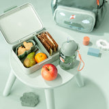 DonebyDeer Green Lunch Box With Divider Playground