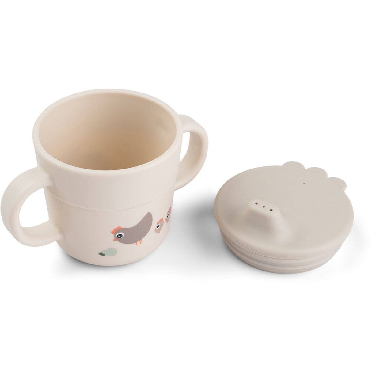 DonebyDeer Sand Foodie First Dinner Set With Suction Tiny Farm