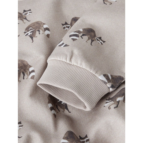 Name It Simply Taupe Nmmkeonel Ls Nreg Swe Unb