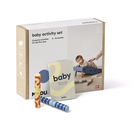 MODU Deep Blue / Sky Blue Baby Activity Set