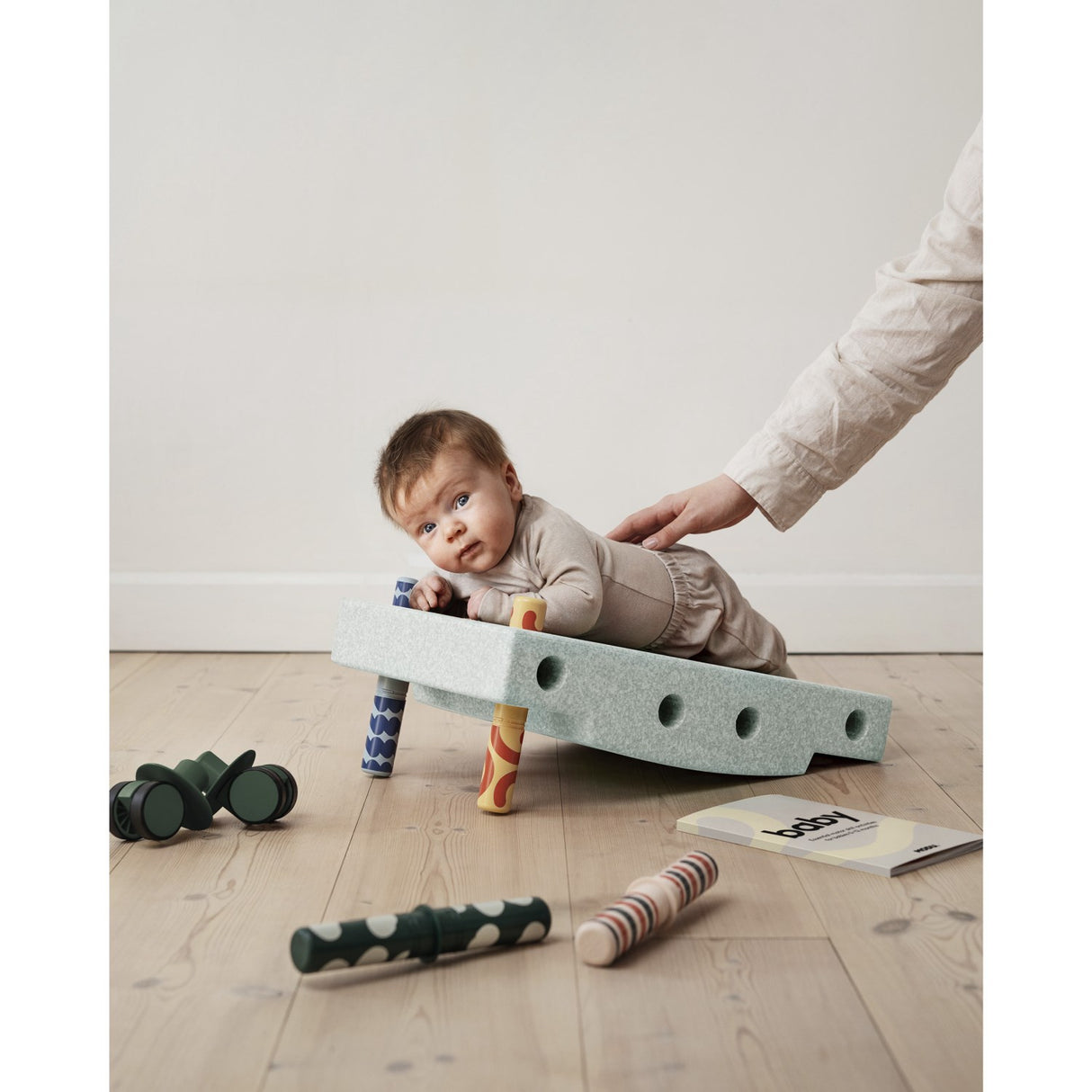 MODU Ocean Mint / Forest Green Baby Activity Set