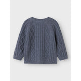 Name It Folkstone Gray Nbmwrilla Wool Ls Knit Card