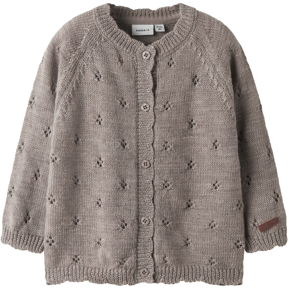 Name It Satellite Nbfwrilla Wool Ls Knit Card