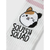 Name It Bright White Momsa Squishmallows Tennis Socks