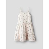 Lil'Atelier Peach Blush Butterfly Gayo San Strap Dress