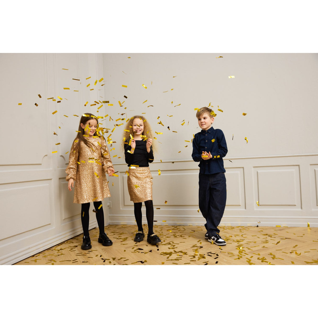 The New Gold Rupa L_S Sequin Dress