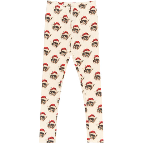 The New Gardenia Cat AOP Holiday Adult Rib Night Set