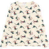 The New Gardenia Dino AOP Holiday Adult Rib Night Set