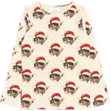 The New Gardenia Cat AOP Holiday Rib Night Set