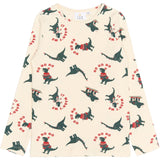 The New Gardenia Dino AOP Holiday Rib Night Set