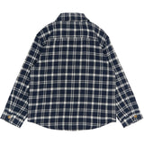 The New Navy Blazer Check Ronan Oversize L_S Flannel Shirt