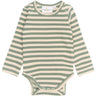 THE NEW Siblings Lily Pad Striped Fro L_S Rib Body
