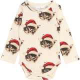 THE NEW Siblings Gardenia Cat AOP Holiday L_S Rib Body