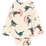 THE NEW Siblings Gardenia Dino AOP Holiday L_S Rib Body