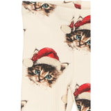 THE NEW Siblings Gardenia Cat AOP Holiday Rib Leggings