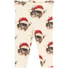 THE NEW Siblings Gardenia Cat AOP Holiday Rib Leggings